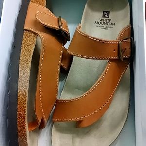 White mountain sandals